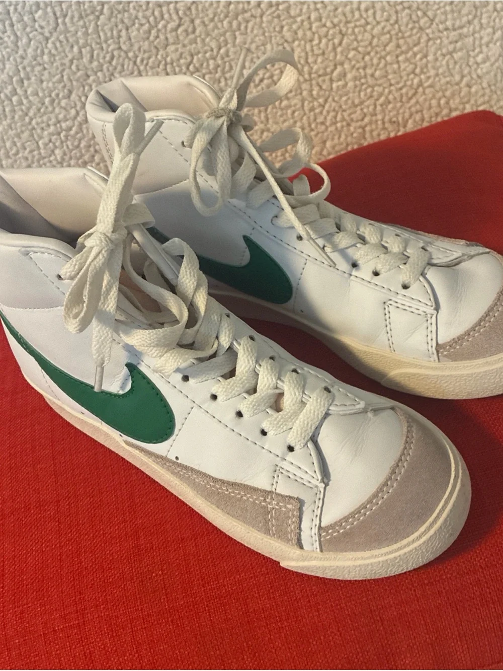 Nike Blazer Mid 77 Vintage White Pine Green Men's Size 7 Custom BQ6806-300
